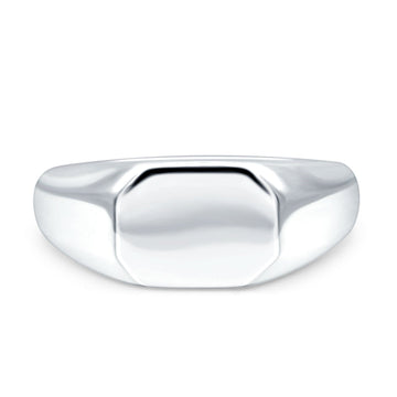 Silver Signet Ring